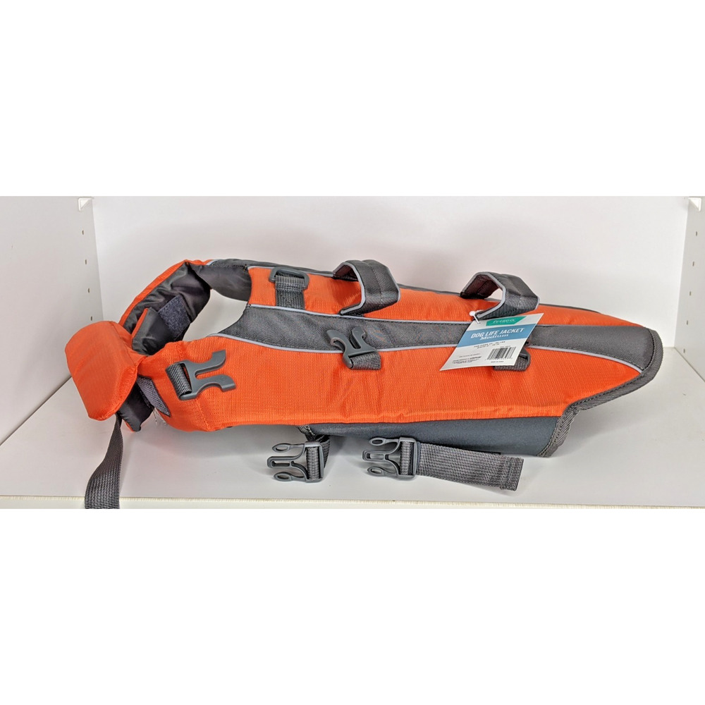 NEW Dog Float Ripstop Life Jacket Flotation Safety Vest Adjustable MED 30-55 lbs - Picture 4 of 4
